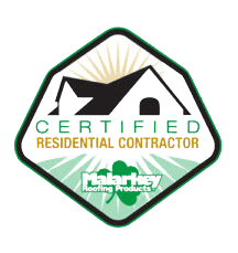 Malarkey Certified Residential Contractor logo